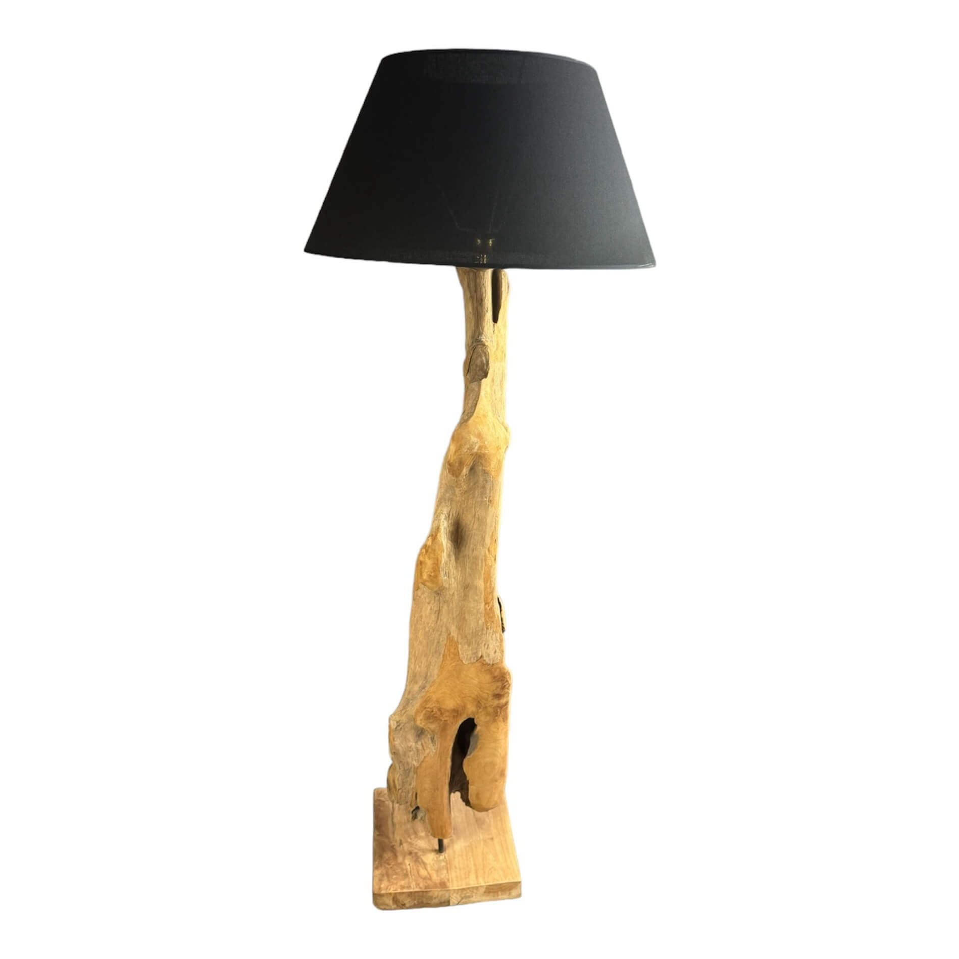 Teakholzlampe_Treibholzlampe_Schwarz_1