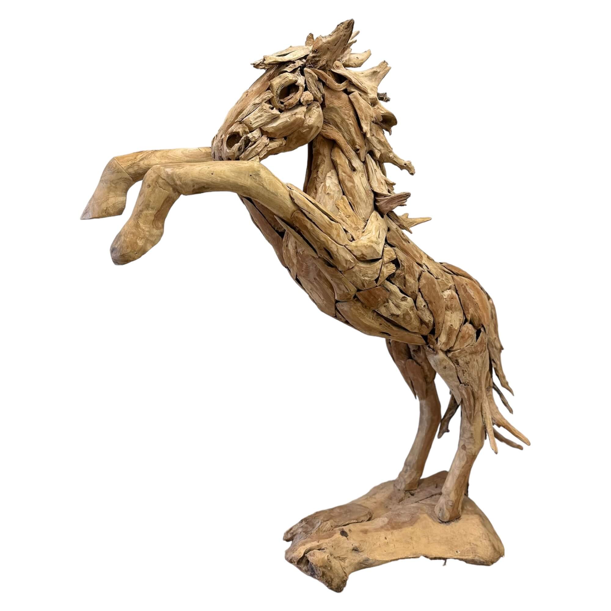 Teakholz_Pferd