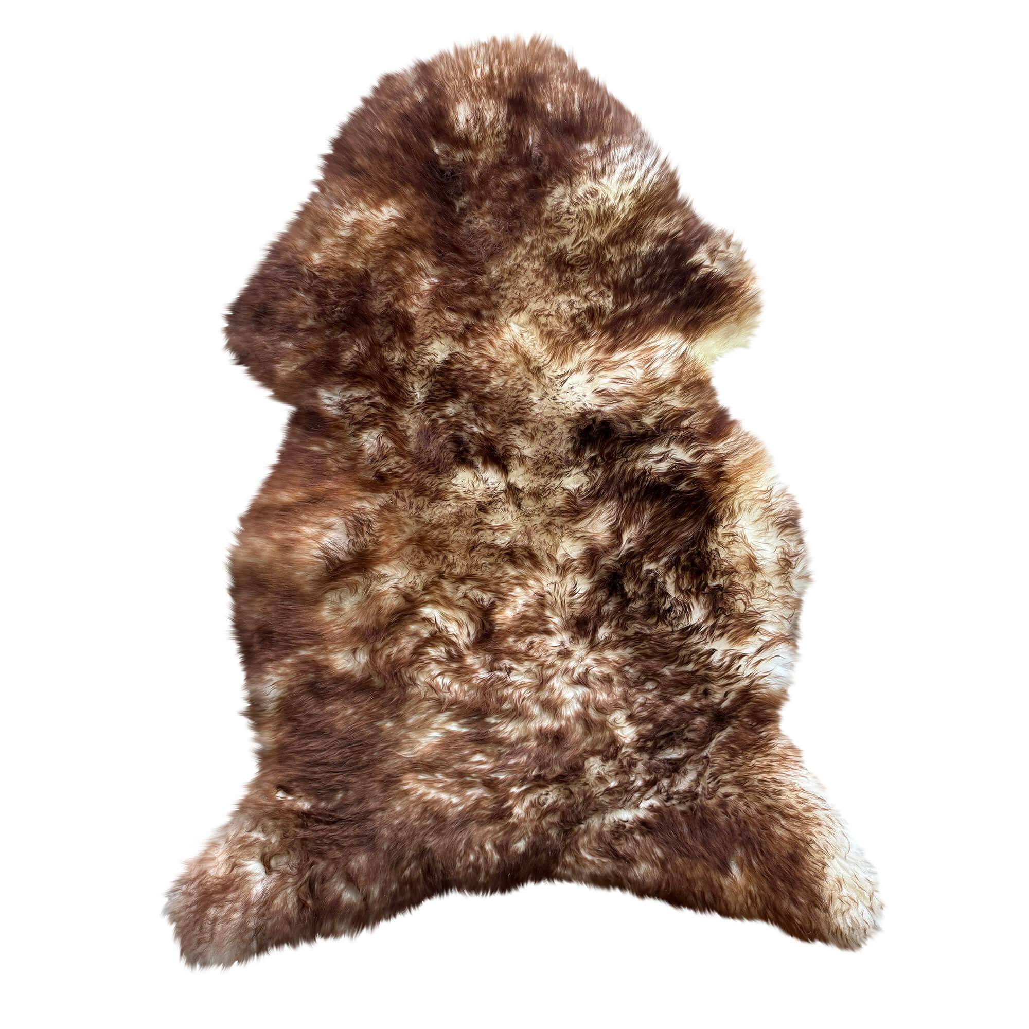 Lammfell Mufflon Braune Spitzen