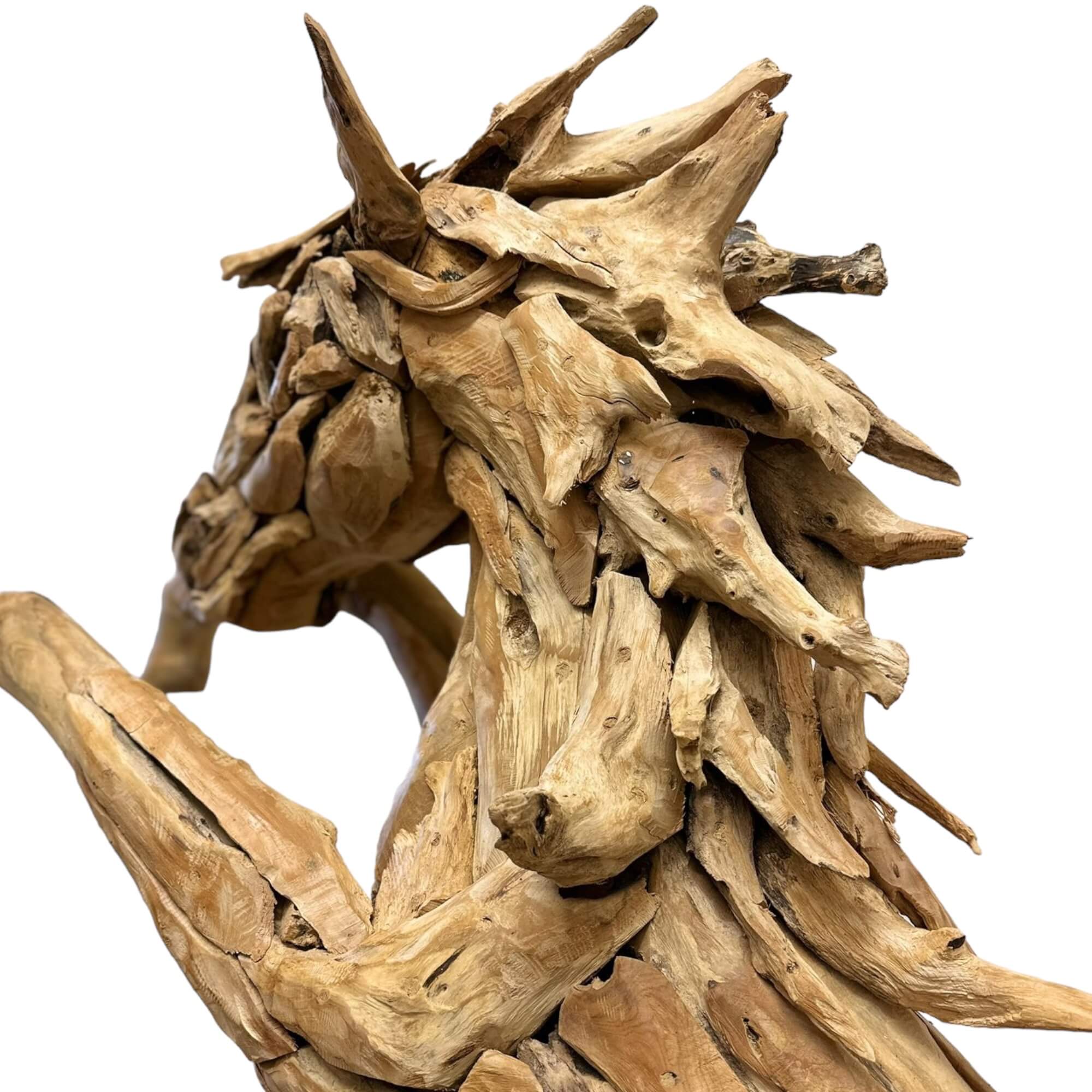 Teakholz_Pferd_Schweif